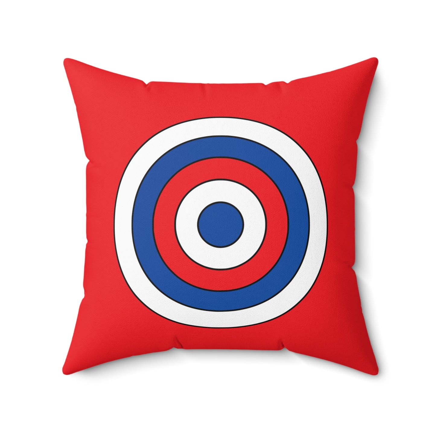 Slovakia Retro Target Cushion Pillow