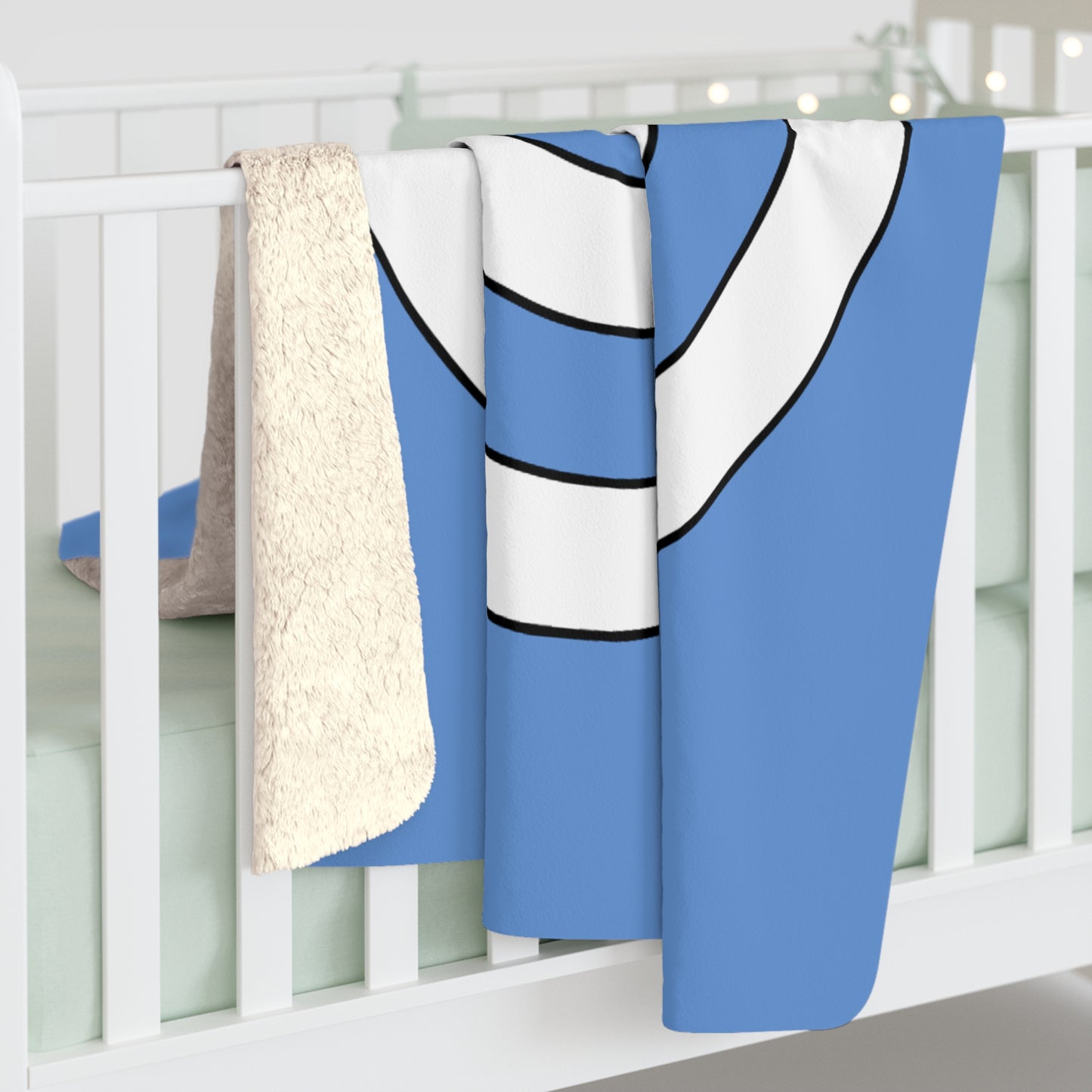 Micronesia Retro Target Blanket Throw