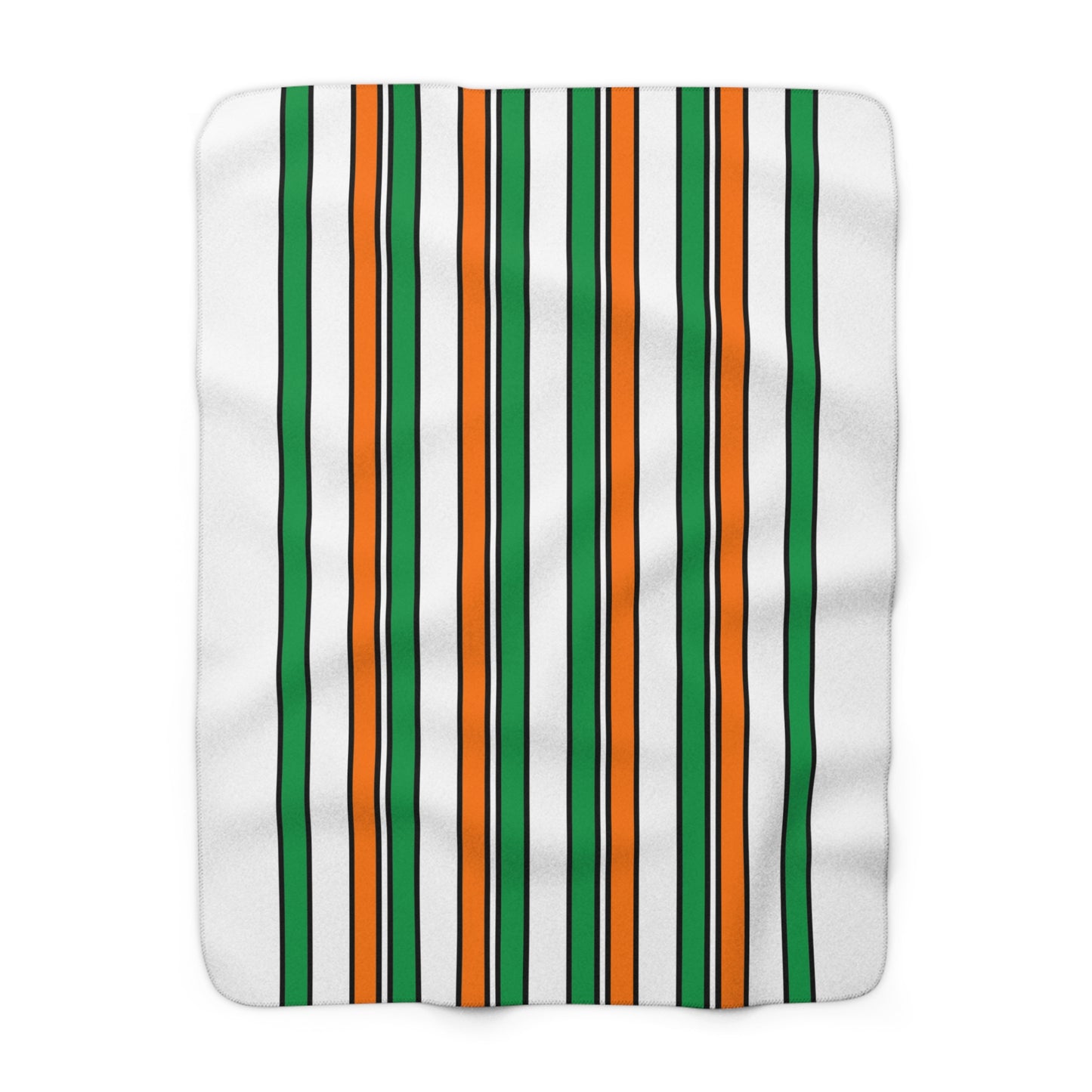 Ireland Retro Stripes Blanket Throw