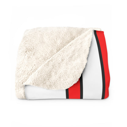 Georgia Retro Stripes Blanket Throw