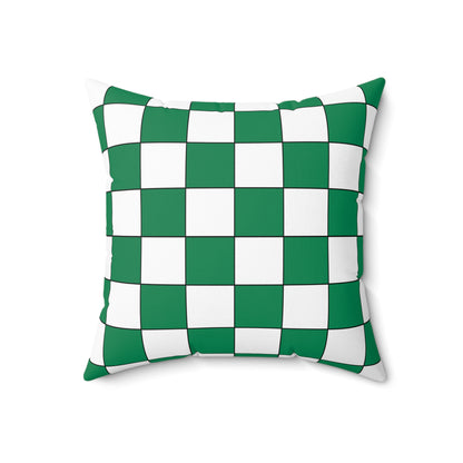 Nigeria Retro Check Cushion Pillow