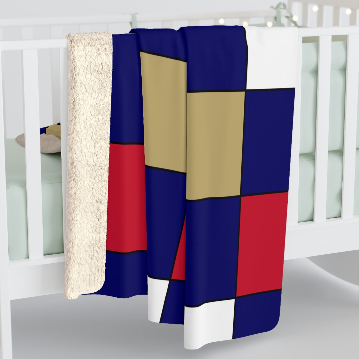 Saint Helena Retro Check Blanket Throw