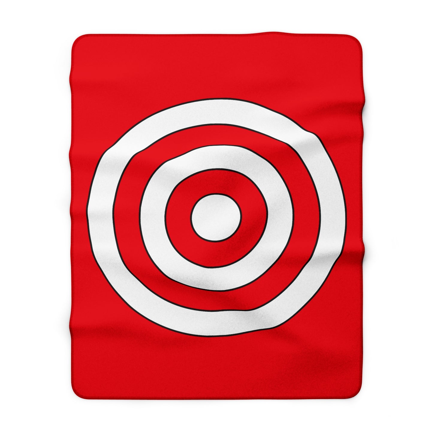 Tunisia Retro Target Blanket Throw
