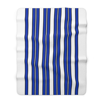 Israel Retro Stripes Blanket Throw