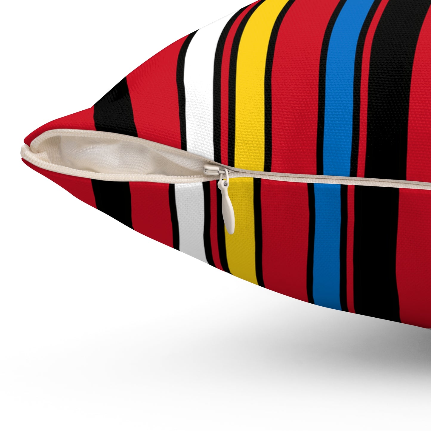 Antigua And Barbuda Retro Stripes Cushion Pillow