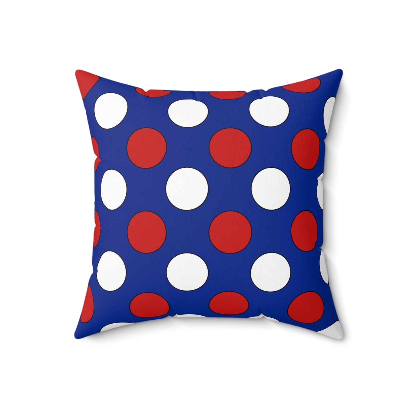 Cuba Retro Polka Dots Cushion Pillow