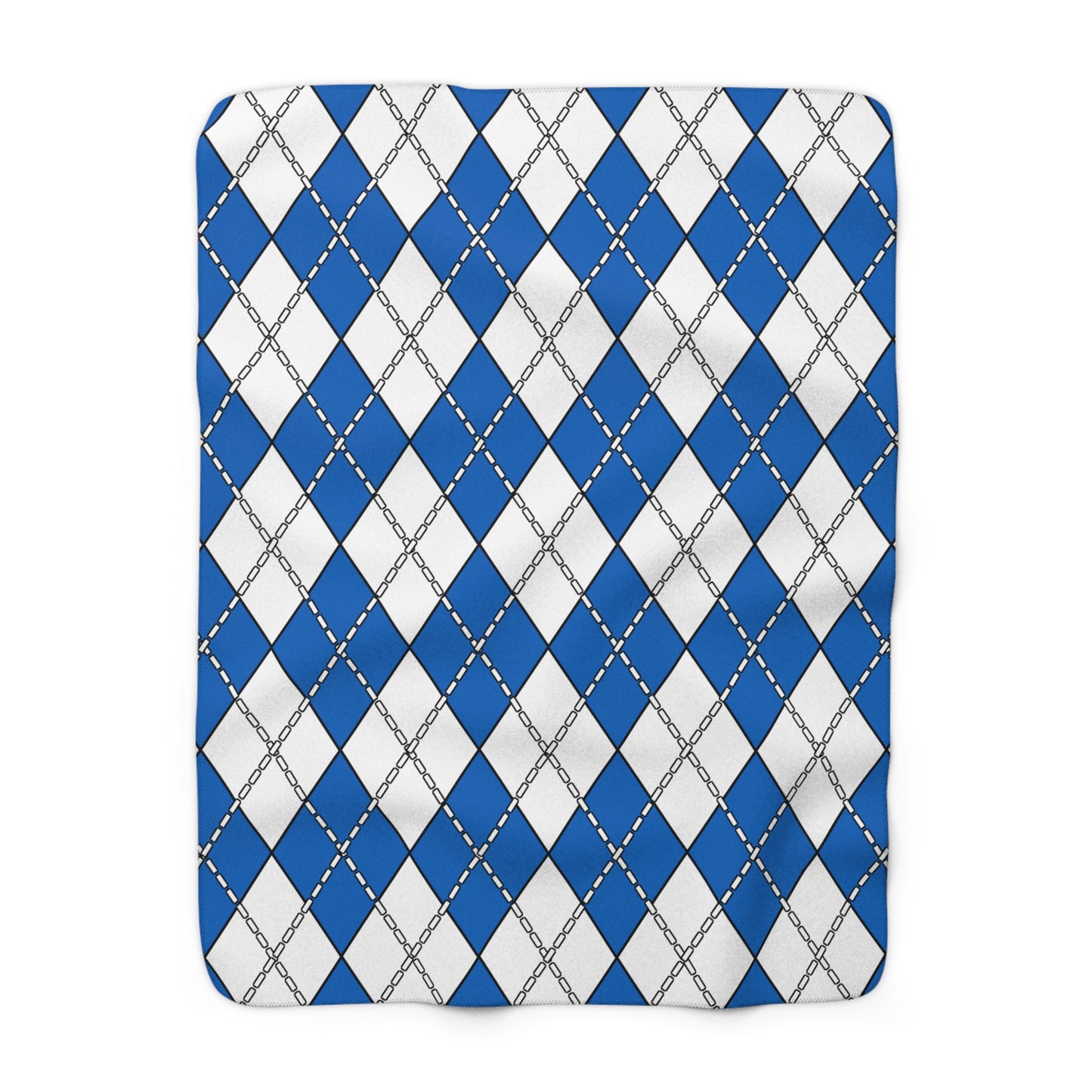 Scotland Retro Argyle Blanket Throw