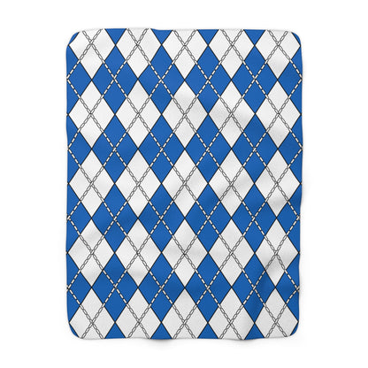 Scotland Retro Argyle Blanket Throw