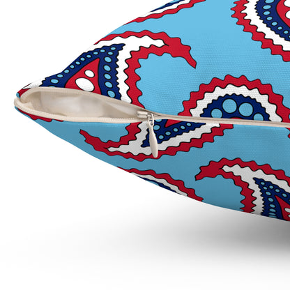 Fiji Retro Paisley Cushion Pillow