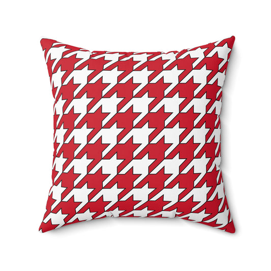 Jersey Retro Houndstooth Cushion Pillow
