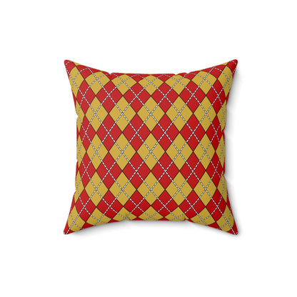 Montenegro Retro Argyle Cushion Pillow