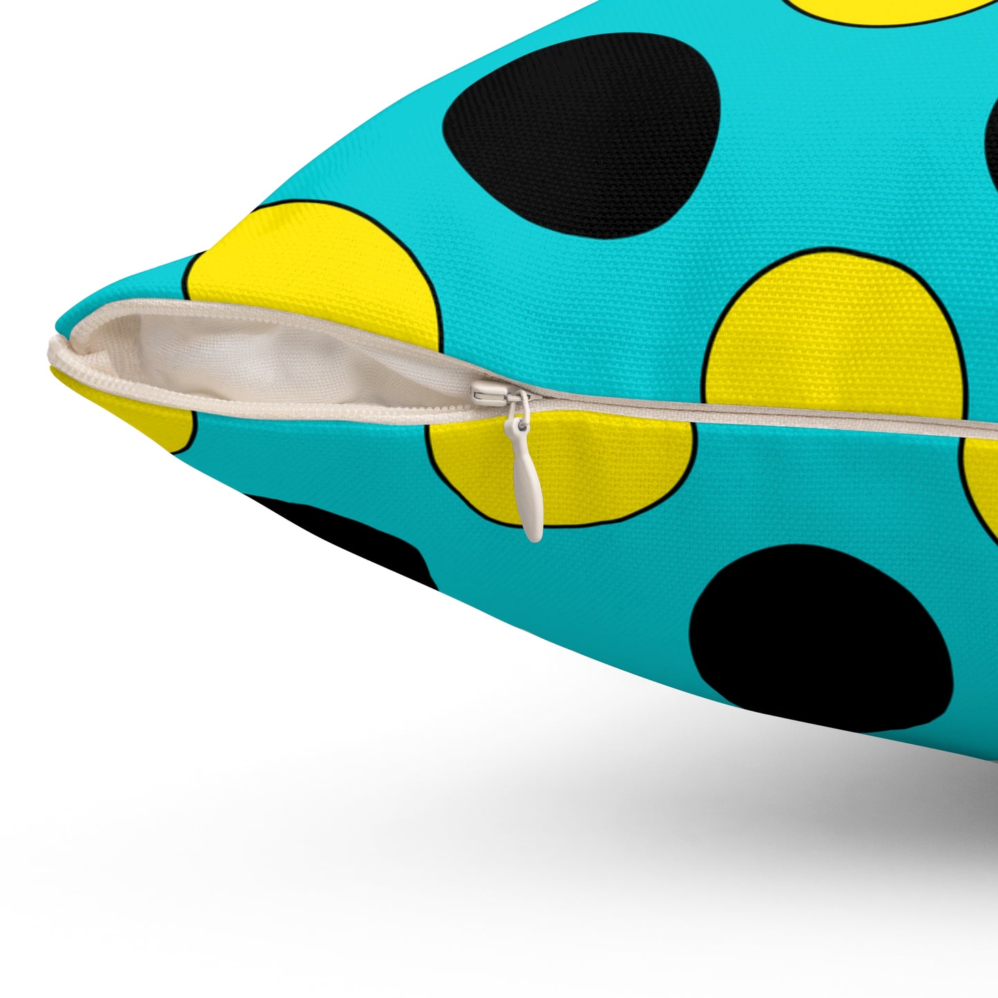 Bahamas Retro Polka Dots Cushion Pillow