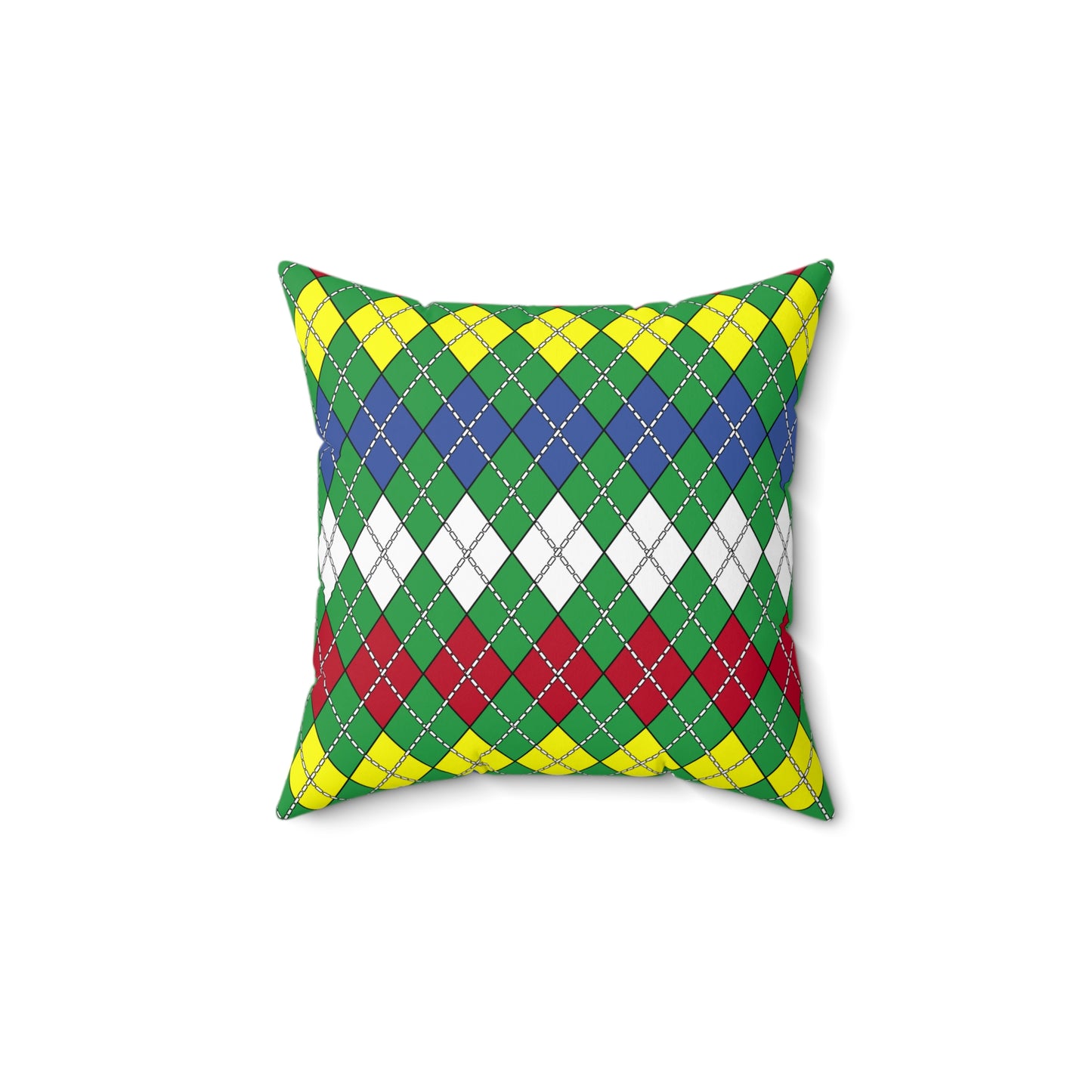 Comoros Retro Argyle Cushion Pillow