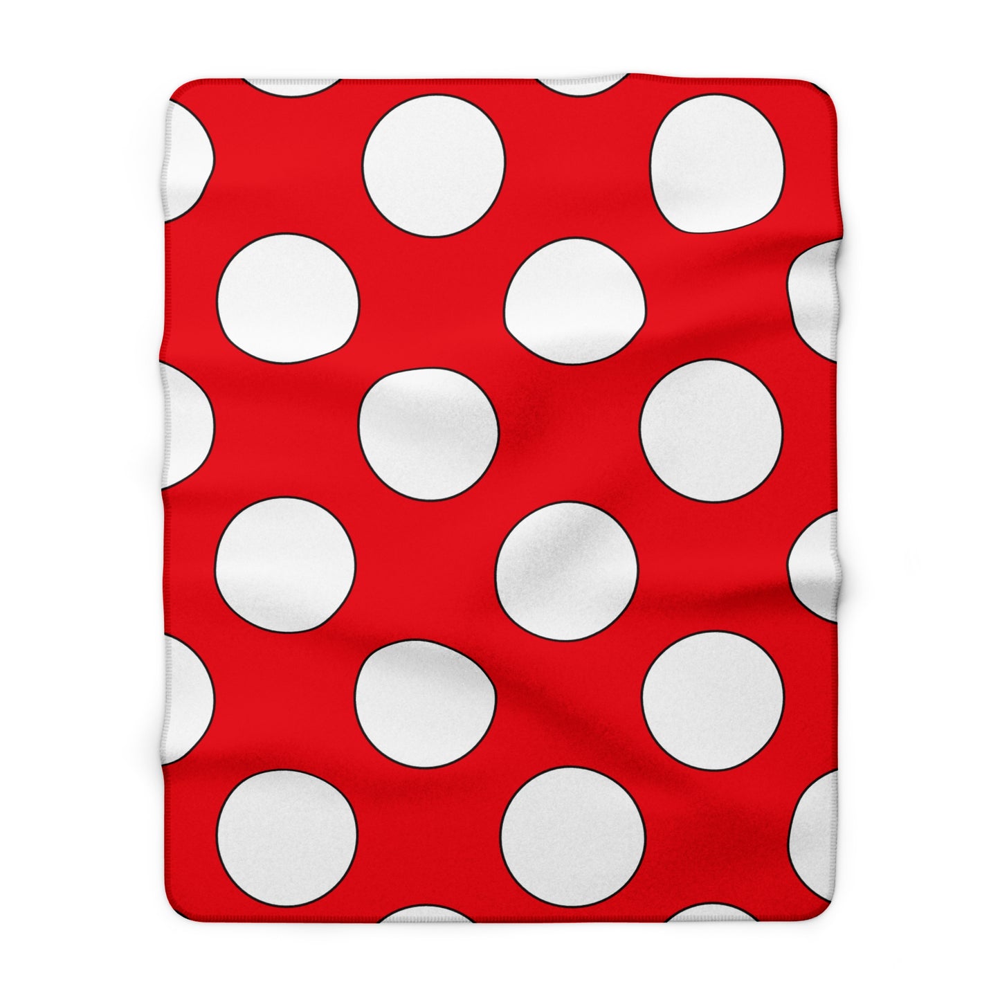 Tunisia Retro Polka Dots Blanket Throw