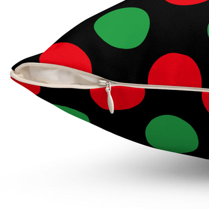 Libya Retro Polka Dots Cushion Pillow