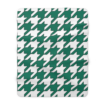 Macao Retro Houndstooth Blanket Throw