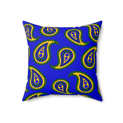 Solomon Islands Retro Paisley Cushion Pillow