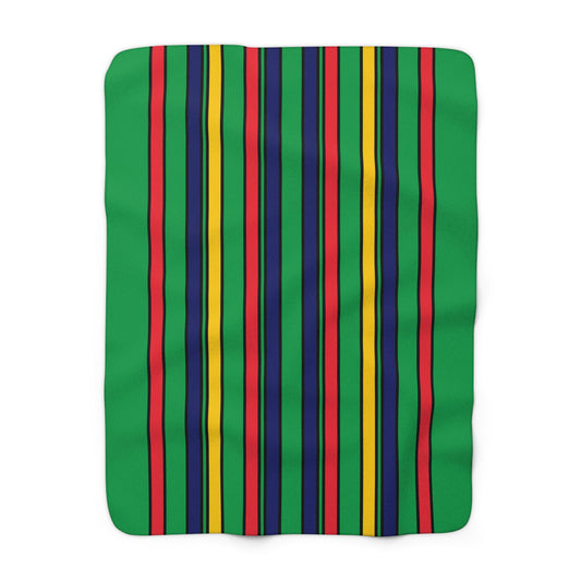 Mauritius Retro Stripes Blanket Throw