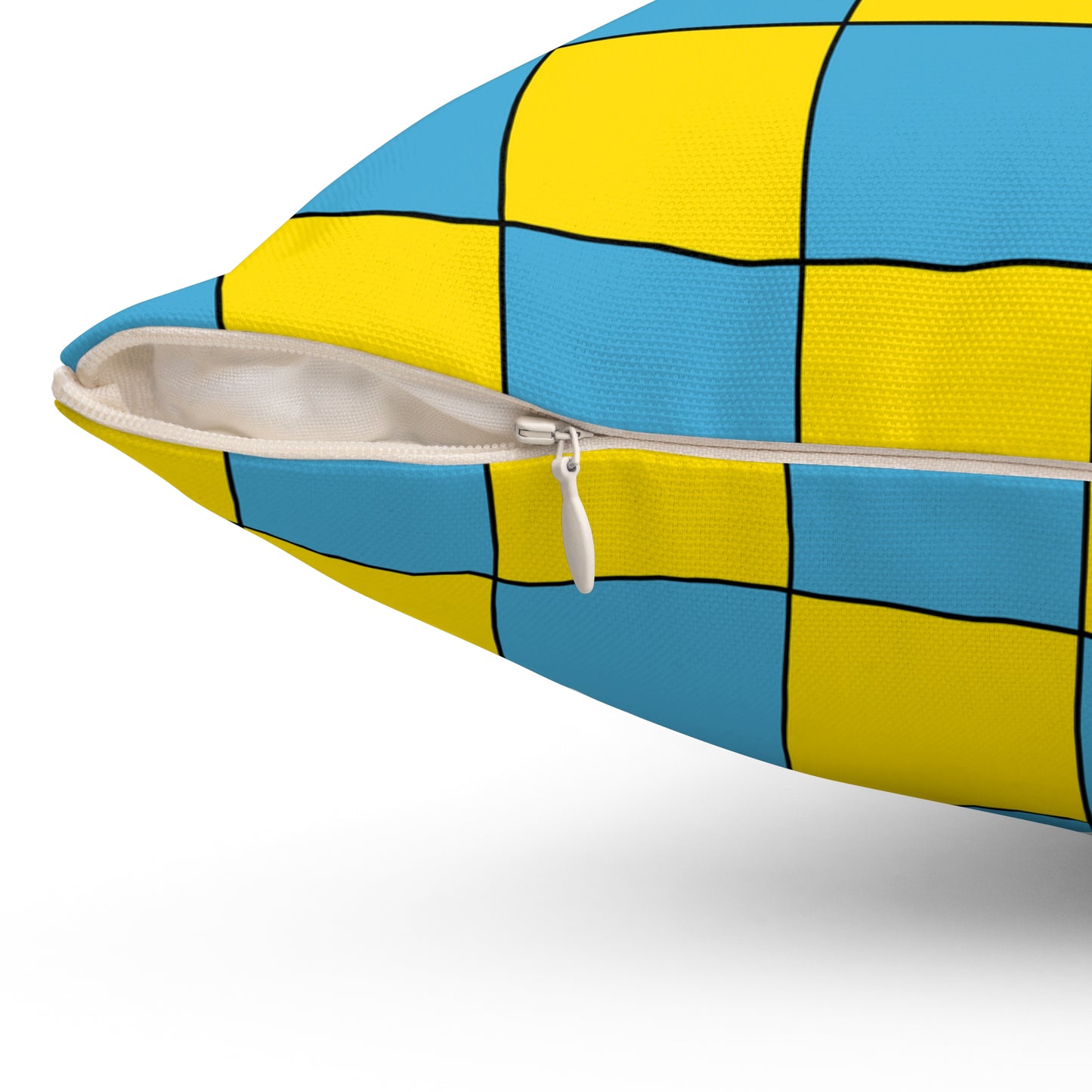 Palau Retro Check Cushion Pillow