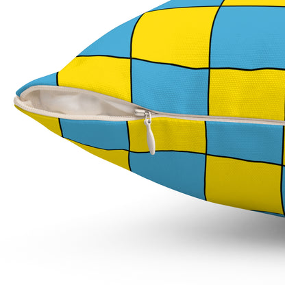 Palau Retro Check Cushion Pillow