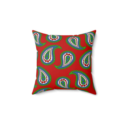 Namibia Retro Paisley Cushion Pillow