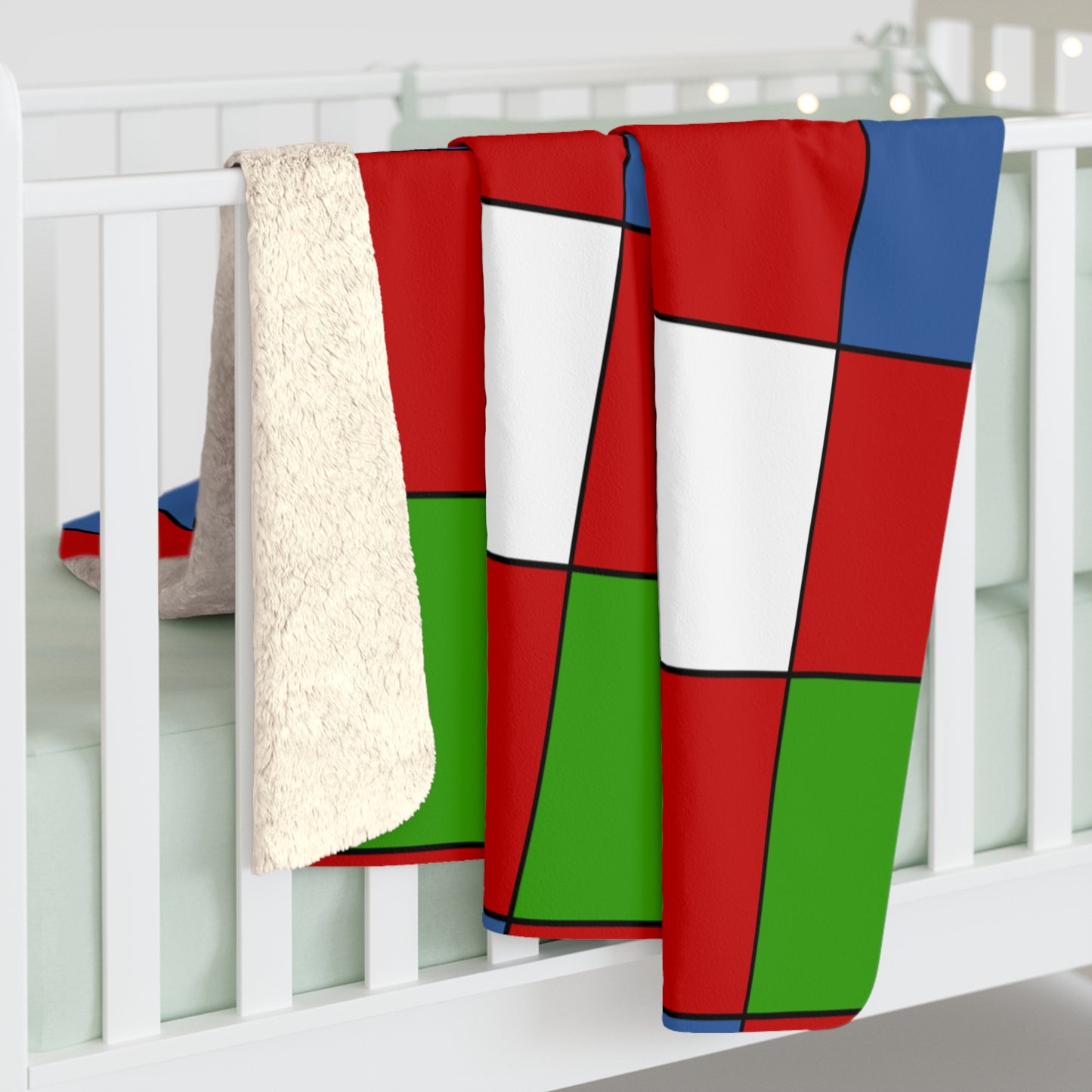 Namibia Retro Check Blanket Throw