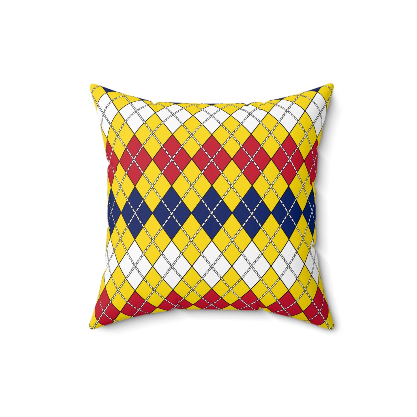 Niue Retro Argyle Cushion Pillow