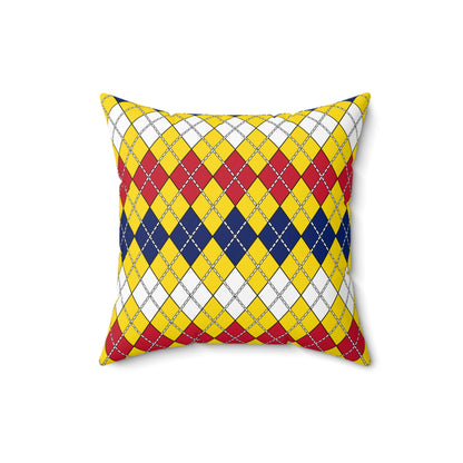 Niue Retro Argyle Cushion Pillow