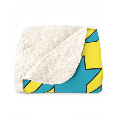 Kazakhstan Retro Houndstooth Blanket Throw