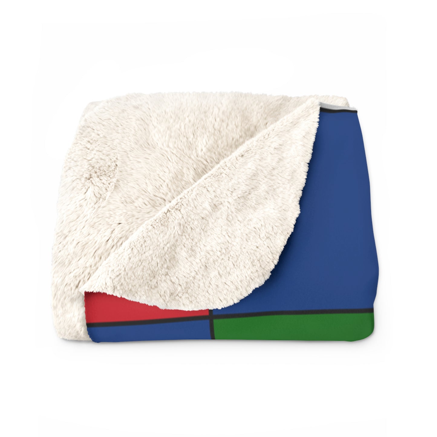 Belize Retro Check Blanket Throw