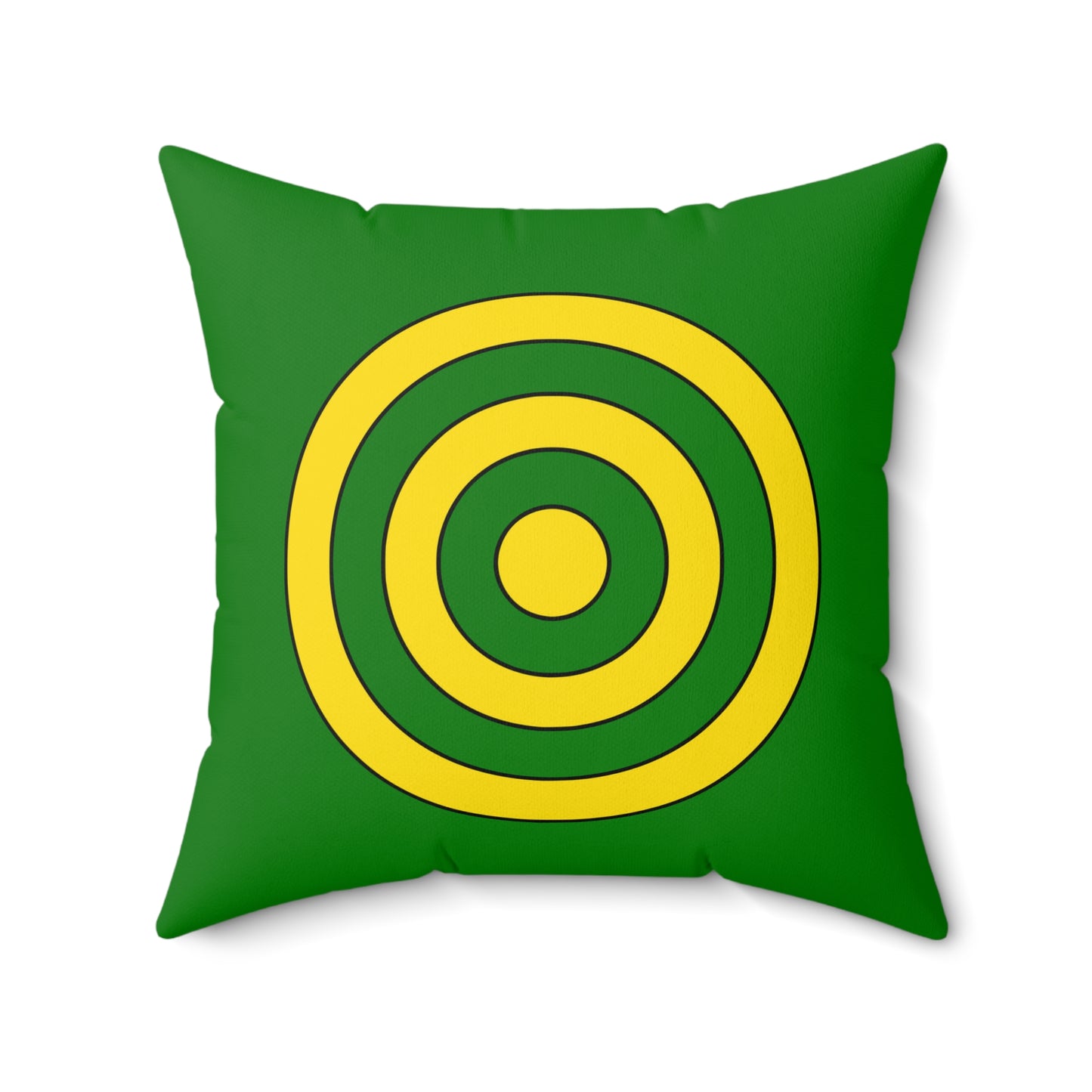Cocos Islands Retro Target Cushion Pillow