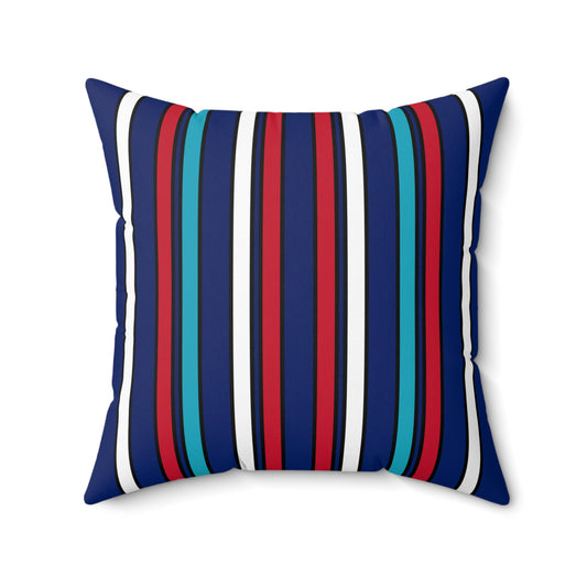Montserrat Retro Stripes Cushion Pillow