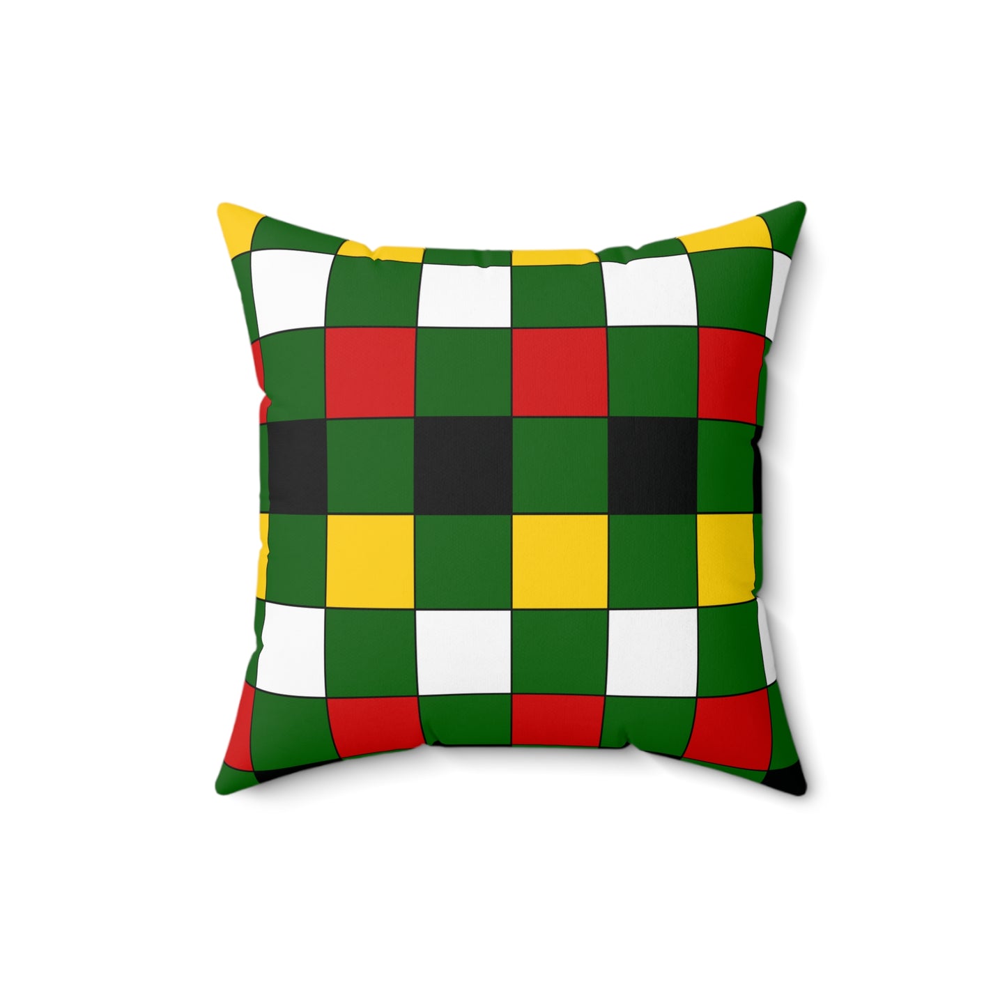 Zimbabwe Retro Check Cushion Pillow