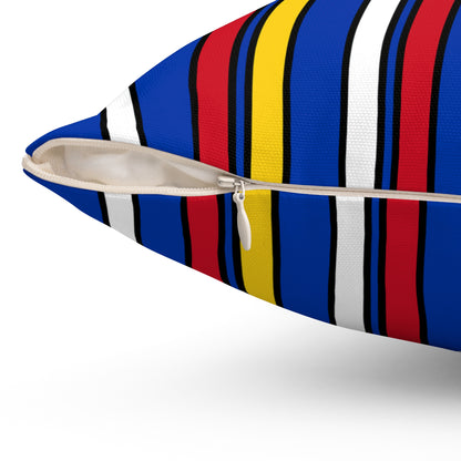 Philippines Retro Stripes Cushion Pillow