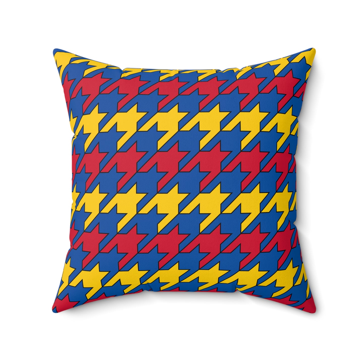 Aland Islands Retro Houndstooth Cushion Pillow