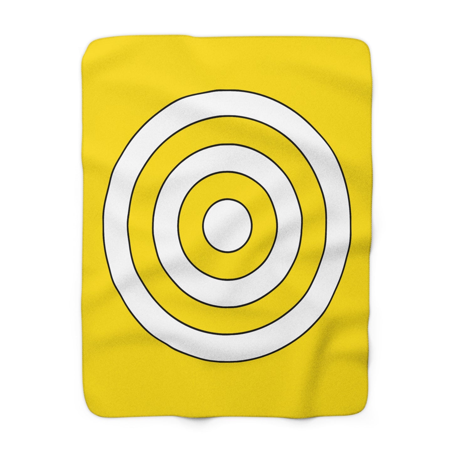Vatican City Retro Target Blanket Throw