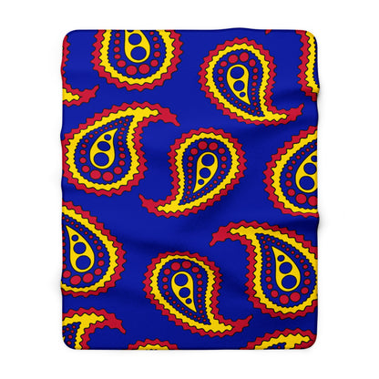 Andorra Retro Paisley Blanket Throw