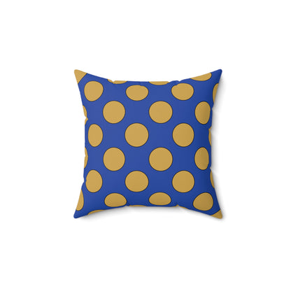 Kosovo Retro Polka Dots Cushion Pillow