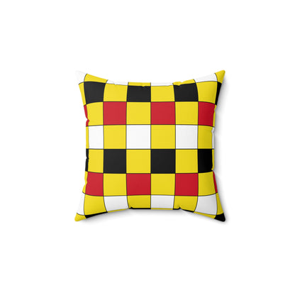 Brunei Darussalam Retro Check Cushion Pillow