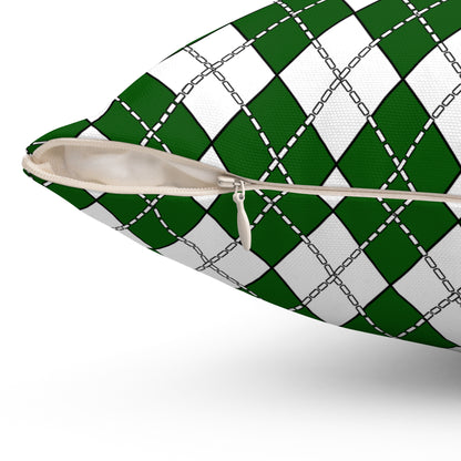 Pakistan Retro Argyle Cushion Pillow