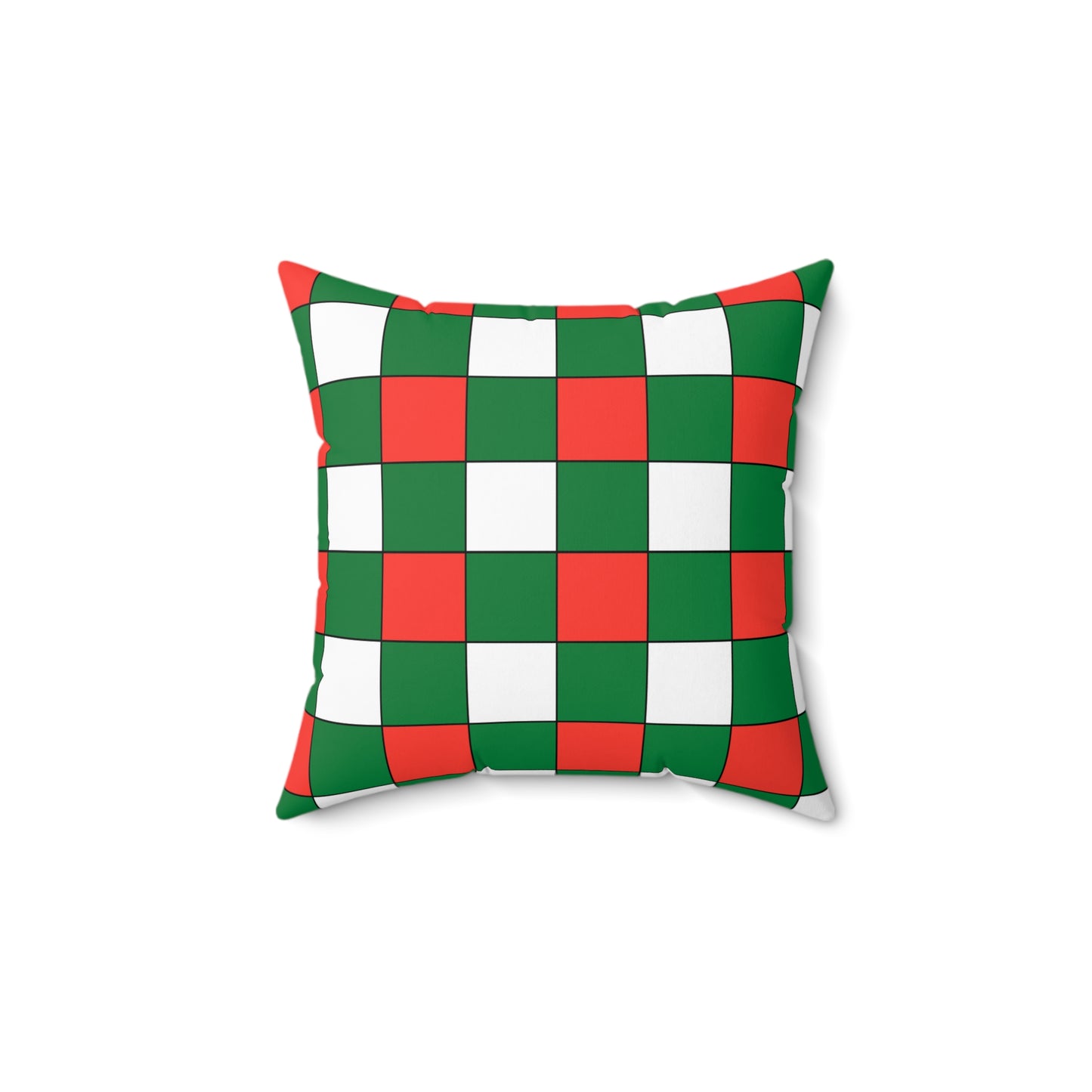 Madagascar Retro Check Cushion Pillow