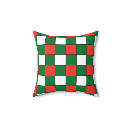 Madagascar Retro Check Cushion Pillow