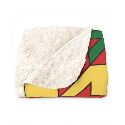 Seychelles Retro Houndstooth Blanket Throw