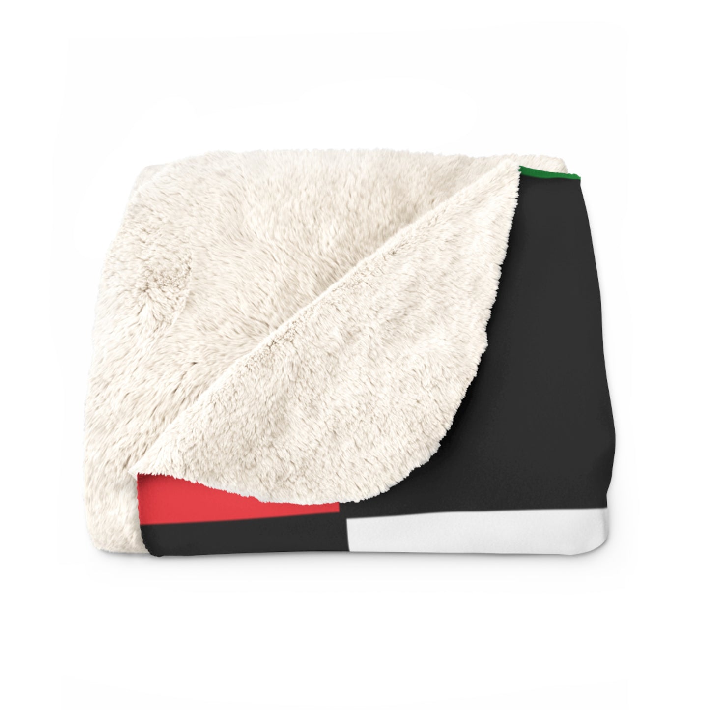 Palestine Retro Check Blanket Throw