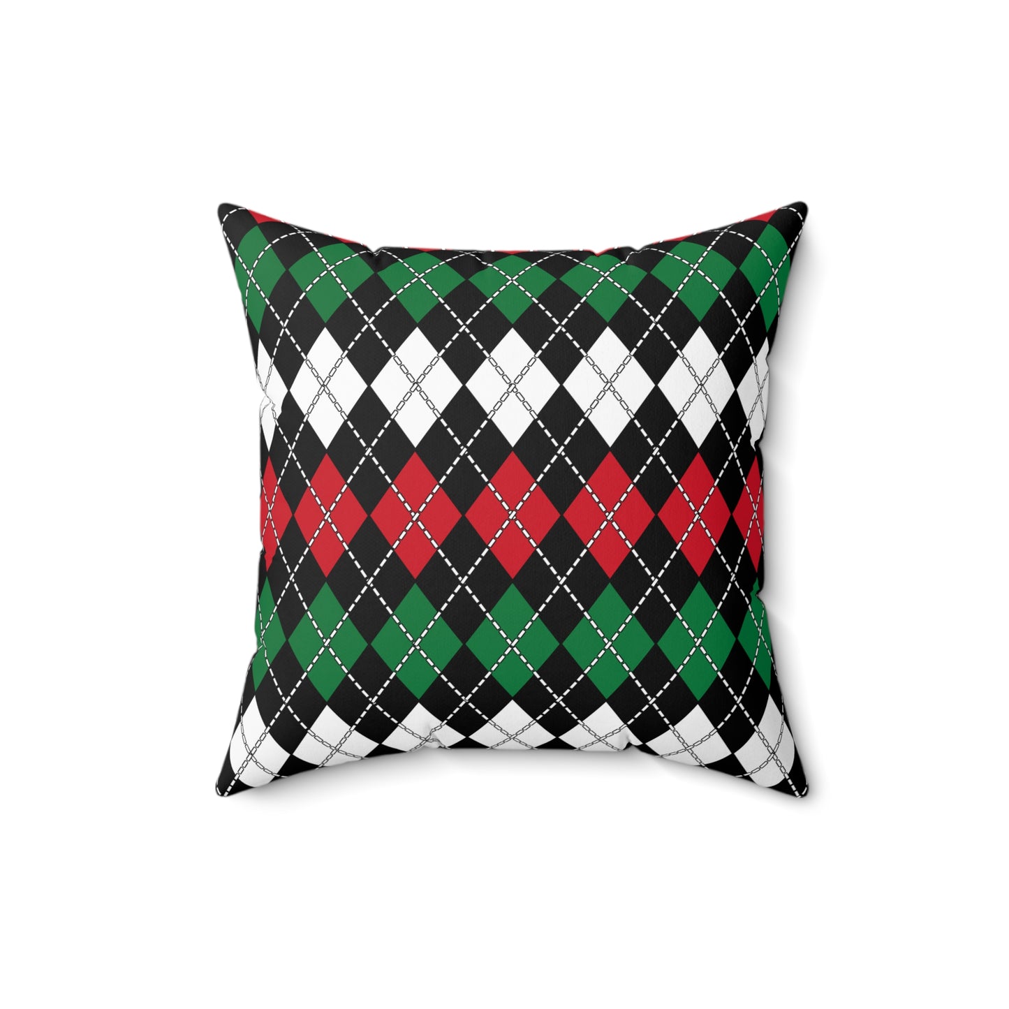 Syria Retro Argyle Cushion Pillow