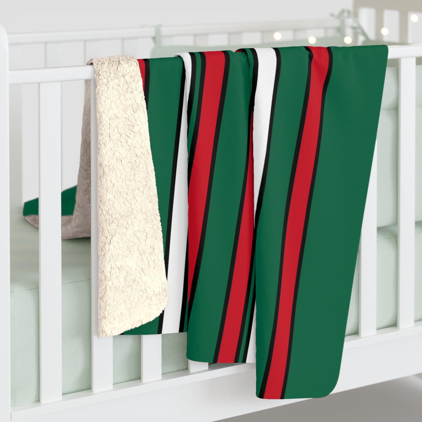 Mexico Retro Stripes Blanket Throw