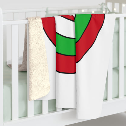 Burundi Retro Target Blanket Throw