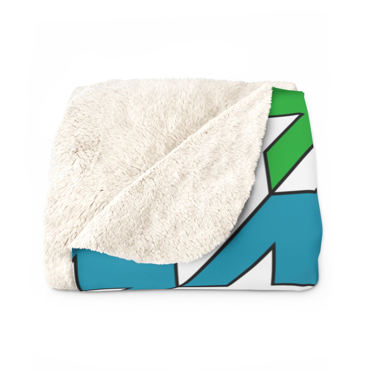 Uzbekistan Retro Houndstooth Blanket Throw