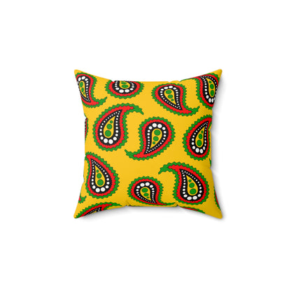 Mozambique Retro Paisley Cushion Pillow