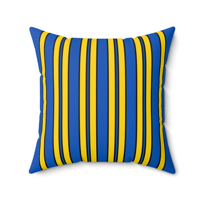 Ukraine Retro Stripes Cushion Pillow